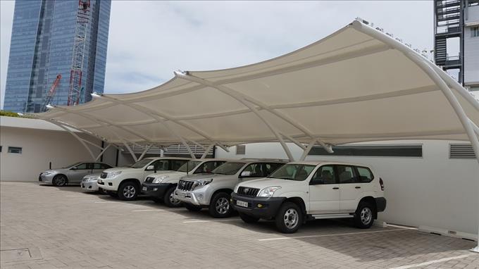 Khảo sát và thi công bạt che ngoài trời cho nhà xe tại Hà Tĩnh 1.jpg